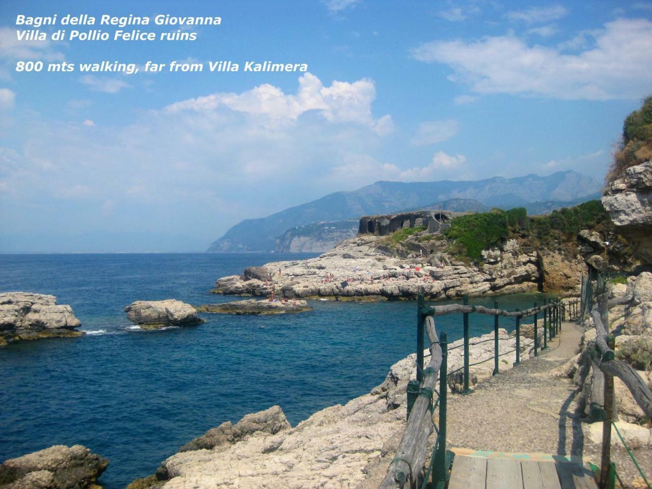 Villa Kalimera Сорренто Экстерьер фото